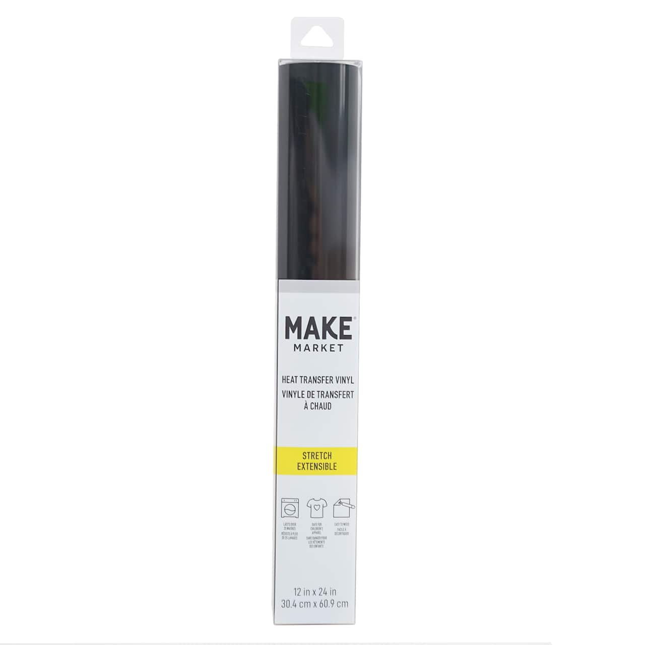 12 Pack: Stretch Heat Transfer Vinyl by Make Market®
